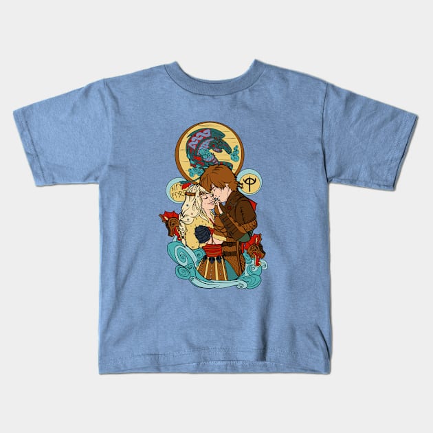 Chief Nouveau Kids T-Shirt by Scribble Creatures